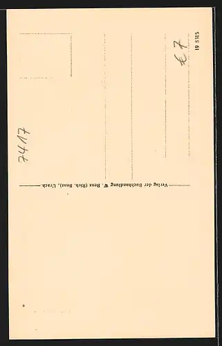 AK Bad Urach, Partie am Marktbrunnen