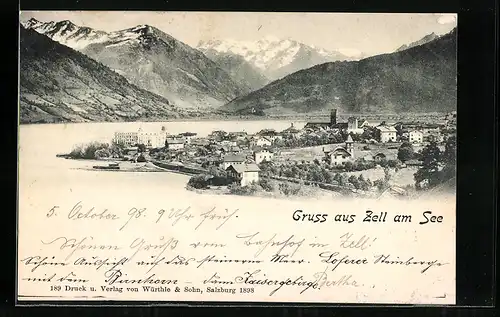 AK Zell am See, Gesamtansicht