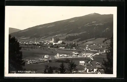 AK Radstadt, Gesamtansicht von Süden aus