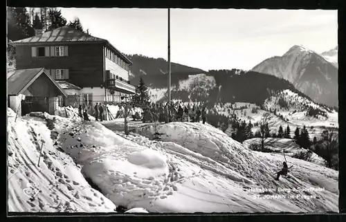 AK St. Johann im Pongau, Hahnbaum Berg- und Sporthotel im Schnee