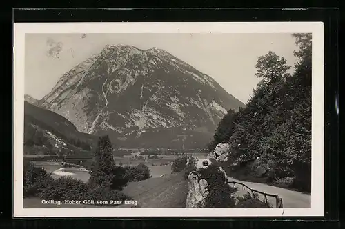 AK Golling, Hoher Göll vom Pass Lueg