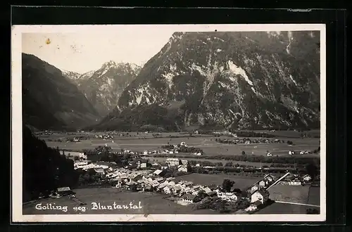 AK Golling, Teilansicht gegen Bluntautal