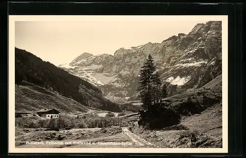 AK Mittersill, Felbertal mit Freiwand und Tauernhaus-Spital