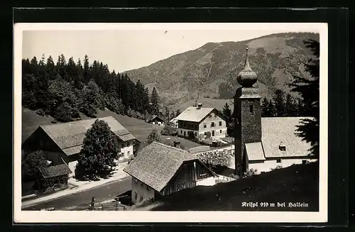 AK Krispl, Ortspartie an der Kirche