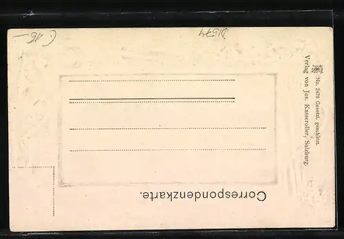 AK Salzburg, Ortsansicht vom Kapuzinerberg