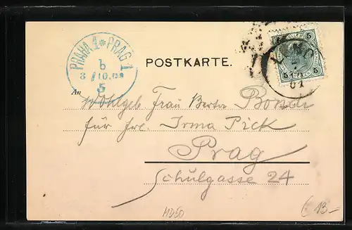 AK Lend, Ortschaft am Fluss und Talansicht um 1900