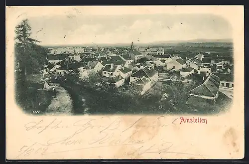 AK Amstetten, Ortsansicht