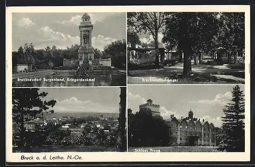 AK Bruck a. d. Leitha, Ortsansichten