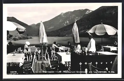 AK Lunzersee, Terrassen-Cafe-Restaurant Grubmayr