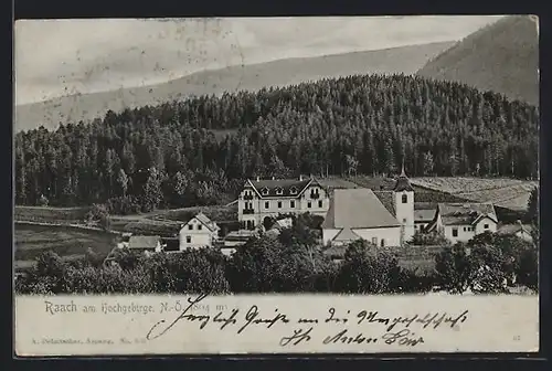 AK Kaiserwald-Glatzen, Blick auf die Villenviertel