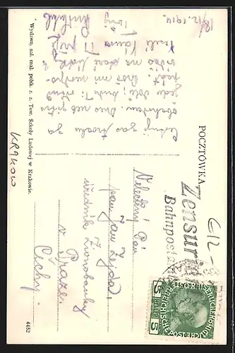 AK Krakow, Pomnik WI. Jagielly