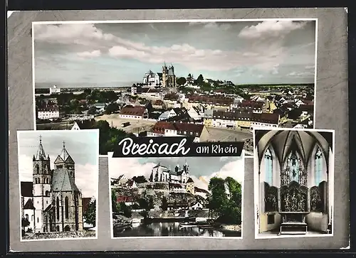 AK Breisach am Rhein, Ortsansicht, Kirche, Innenansicht