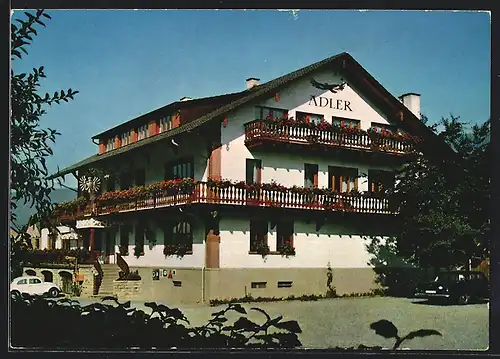 AK Unterglottertal, Blick zum Gasthaus Adler