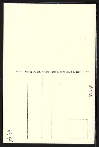 AK Mittenwald a. Isar, Am Neuernhaus