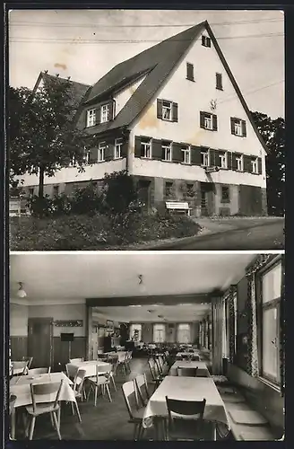 AK Höfe-Trollenberg /Schwarzw., Gasthof-Pension zur Sonne F. Reich