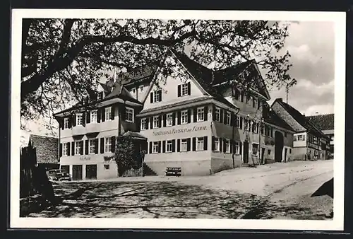 AK Neubulach bei Bad Teinach, Gasthof und Pension zur Sonne