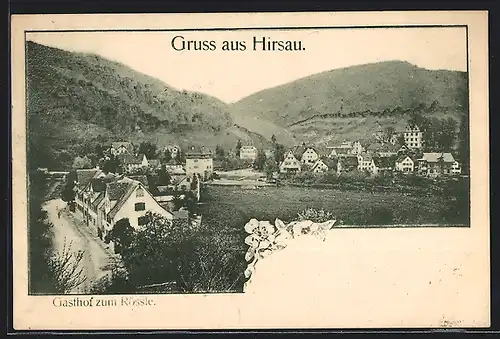 AK Hirsau, Teilansicht mit Umgebung