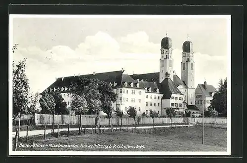 AK Vilshofen / Donau, Benediktiner-Missionsabtei Schweiklberg