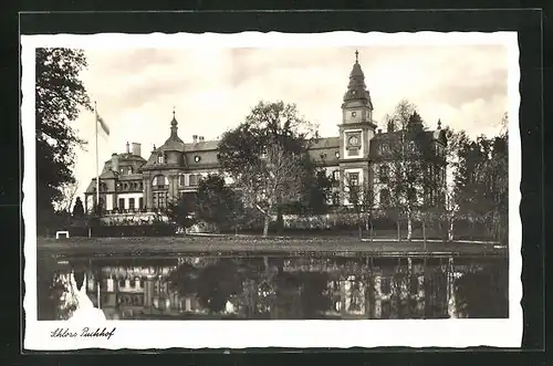 AK Aholfing, Blick auf das Schloss Puchhof