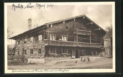 AK Parzham, Geburtshaus des sel. Bruder Konrad