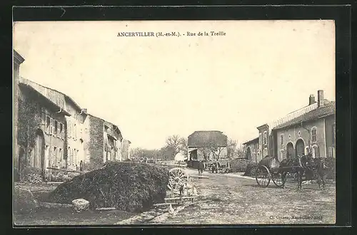 AK Ancerviller, Rue de la Treille