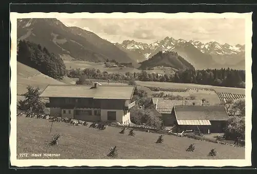 AK Thalhofen i. bayr. Allgäu, Gasthof Haus Hoerner