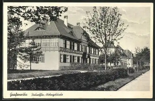 AK Grafenwöhr, Stabsoffiz.-Wohngebäude