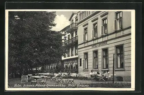 AK Malente-Gremsmühlen / Holst. Schweiz, Hotel Diecksee