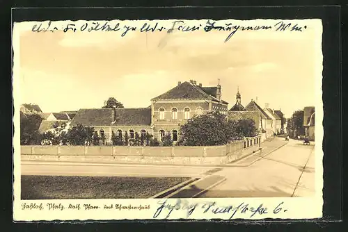 AK Hassloch / Pfalz, Katholisches Pfarr- und Schwesternhaus