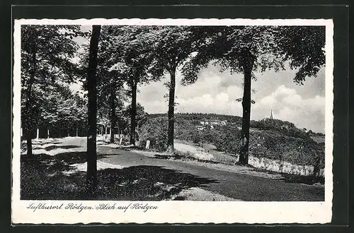 AK Rödgen, Blick auf den Luftkurort