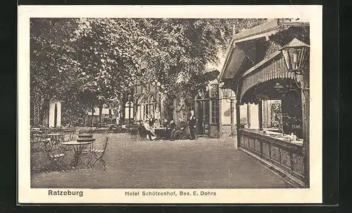 AK Ratzeburg, Hotel Schützenhof von E. Dohrs