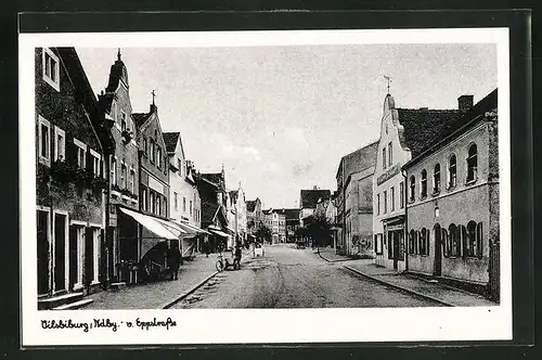 AK Vilsbiburg / Ndby., Blick in die Von-Epp-Strasse