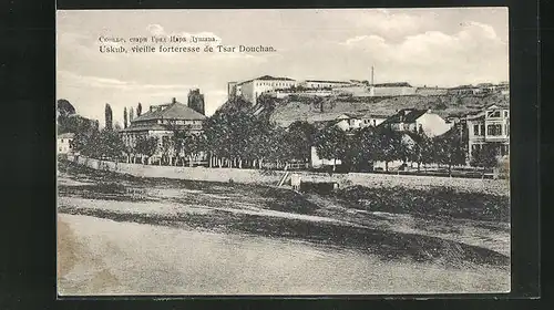 AK Skopje / Ueskueb, Vieille forteresse de Tsar Douchan
