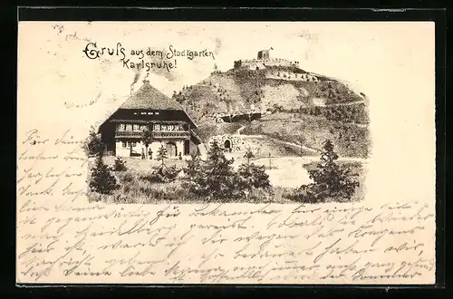 AK Karlsruhe, Stadtgarten