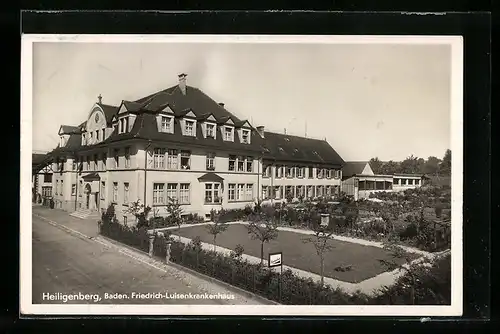 AK Heiligenberg /Baden, Friedrich-Luisenkrankenhaus