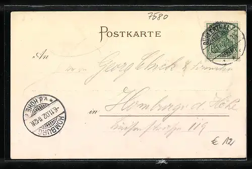 AK Sand /Schwarzwald, Kurhaus Sand, Gertelbachfälle