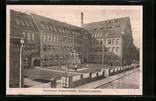 AK Heilbronn, Dammschule, Vereins-Lazarett