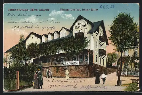 AK Rathewalde, Ritter`s Gasthof