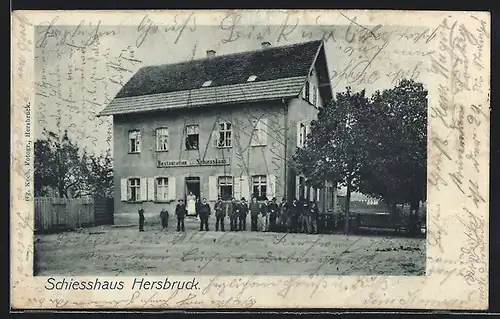 AK Hersbruck, Partie an der Restauration Schiesshaus