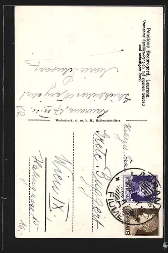 AK Laurana, Pensione Beauregard