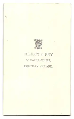 Fotografie Elliott & Fry, London, 55 Baker St., John Bright, Politiker der Quäker, Mitglied der Anti-Corn-Law-League