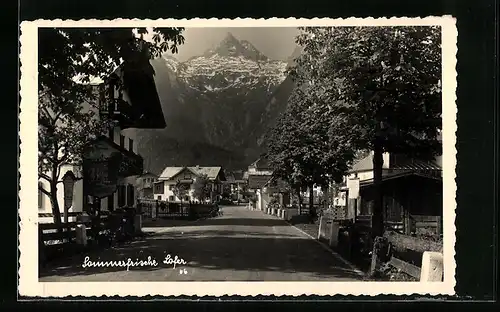 AK Lofer, Strassenpartie im Ort