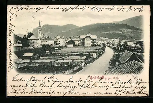 AK Radstadt, Teilansicht gegen Osten