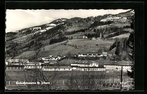 AK St. Johann, Blick auf die Krobatinkaserne