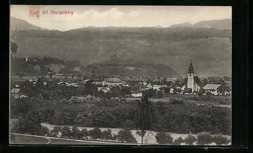 AK Kuchl, Gesamtansicht mit Georgenberg