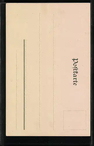 Künstler-AK Eule auf der Schulter eines Zechers