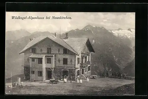 AK Neunkirchen, Hotel Wildkogel Alpenhaus