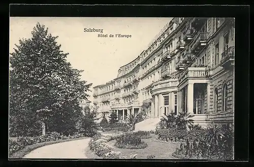 AK Salzburg, Hotel de l`Europe