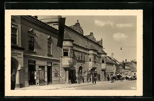 AK Eisenstadt, Geschäfte in der Hauptstrasse