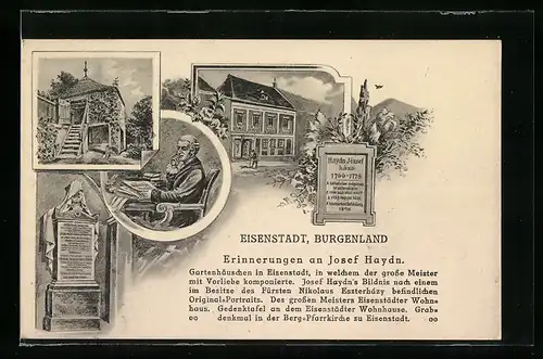 AK Eisenstadt, Erinnerungen an Josef Haydn